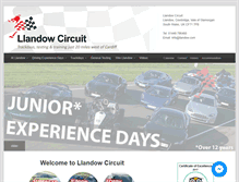 Tablet Screenshot of llandow.com